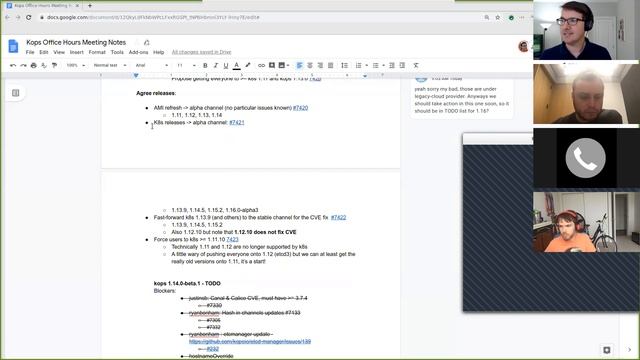 kubernetes kops office hours 20190816