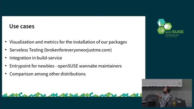 openSUSE Conference 2018 - Project: Egkatastasis