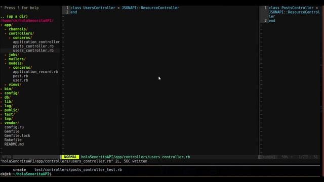 Rails 5 JSON API with JSONAPI-resources