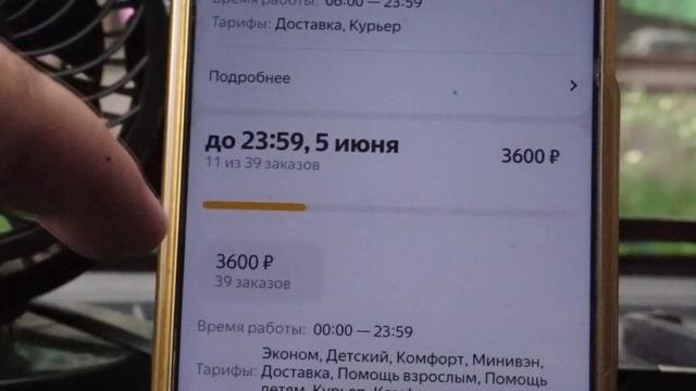 ЯНДЕКС ДОСТАВКА - 3 июня(яндекс дал цель 39 вручений)