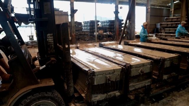 Процесс изготовления сборного железобетона. Завод по производству бетонных труб в Корее