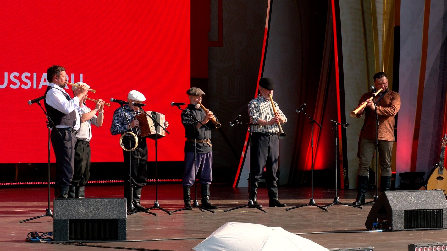 «Нерехтский рожечный хор» покорил сердца гостей Международной выставки-форума «Россия»