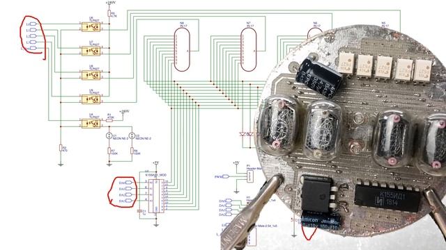 Часы из Metro Exodus на газоразрядных индикаторах #1