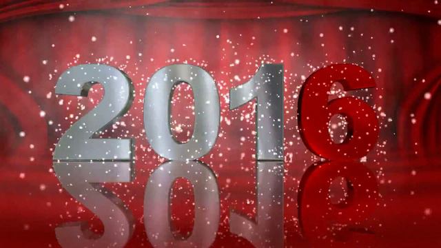 New Year 2016 footage