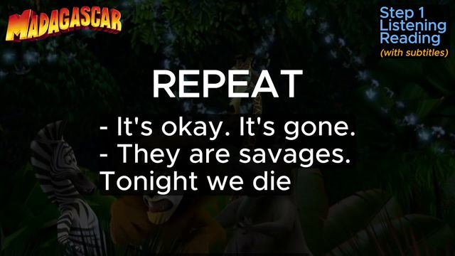 How to learn english with movies | Madagascar