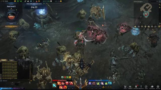 Lost Ark - Chaos Dungeon - Built Pinnacle Glaivier - Gameplay
