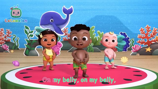 Belly Button Song | KARAOKE! | COCOMELON Dance Party! | Sing Along With Me! | Kids Songs