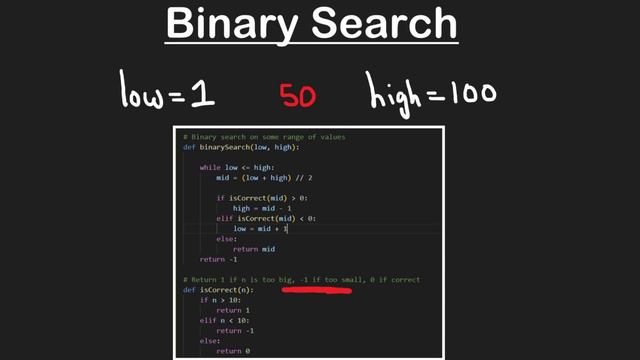 06 BINARY SEARCH: 16 SEARCH RANGE