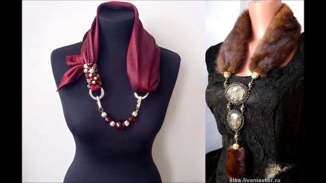 Воротник как украшение  !
