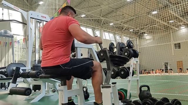 Качаем спину и трицепс