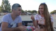 Vlog Aqua Gummy Candy Super Gross Bean Boozled Challenge Toy Funny Family Funny video for Kids