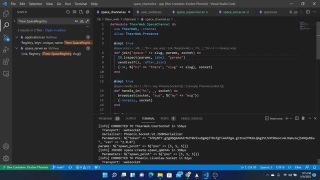 Session 48: Store user position in :ets table and sessionStorage