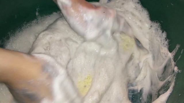 Часть1.Размокшее дегтярное мыло «Весна». ASMR/АСМР. Mushy soap.Soaked soap.Relaxing.Жмяканье.