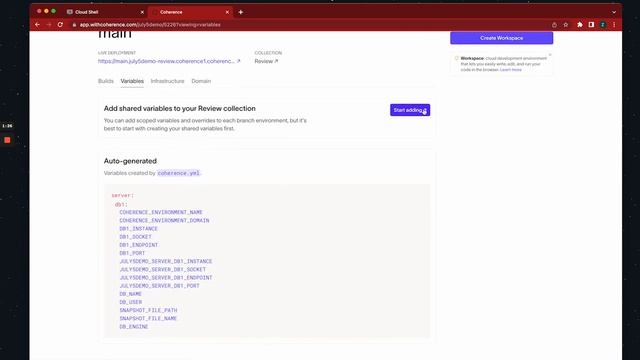 Django App Setup on GCP with Coherence