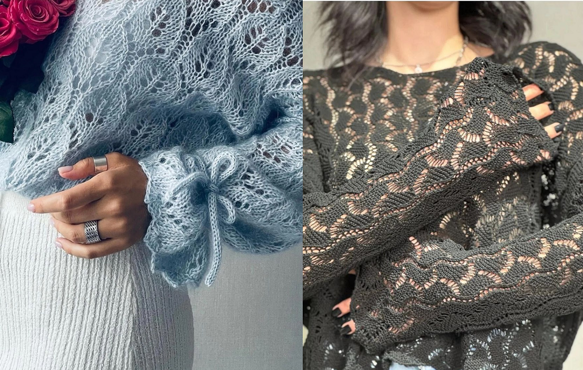 Эффектные пуловеры - Вязание спицами и крючком - Spectacular pullovers - Knitting and crochet