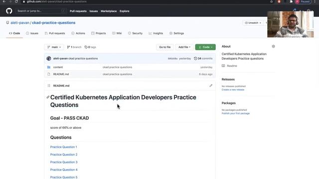1. CKAD Practice Questions Series