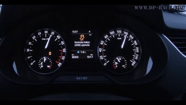 0-200KM/H Skoda Octavia III 2.0TDI 150PS to 182PS powered by DIESELPOWER www.dp-race.com