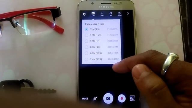 samsung Galaxy j7 6 (2017 edition) all camera settings back & front