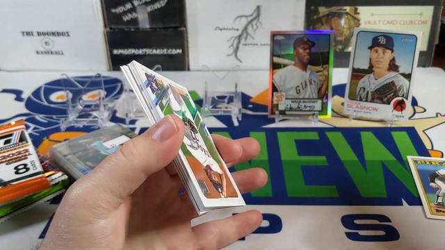 October Brown Bag - baseball card packs from the LCS