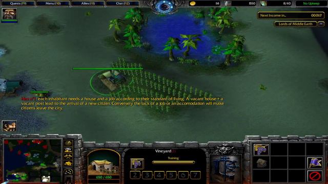 Warcraft 3 TFT - Lords of Middle Earth #1