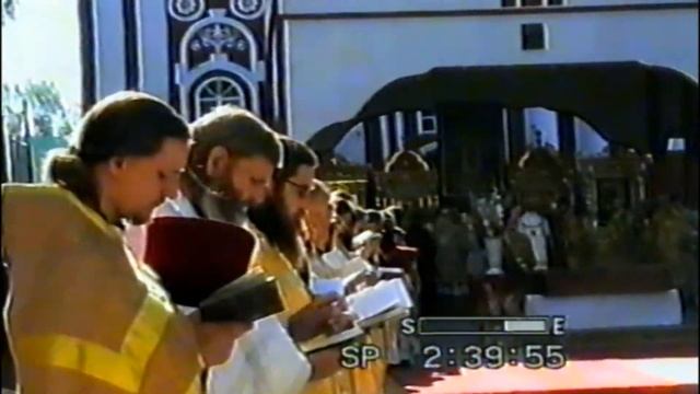 4-5 августа 2001 года. Канонизация прав Федора Ушакова Санаксарский монастырь. День второй