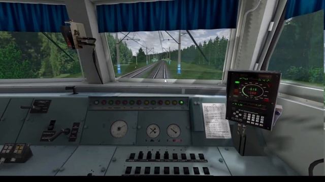 Пригородный маршрут "Апрелевка-Москва" на ЭР2Р-7013 | RTrainSim