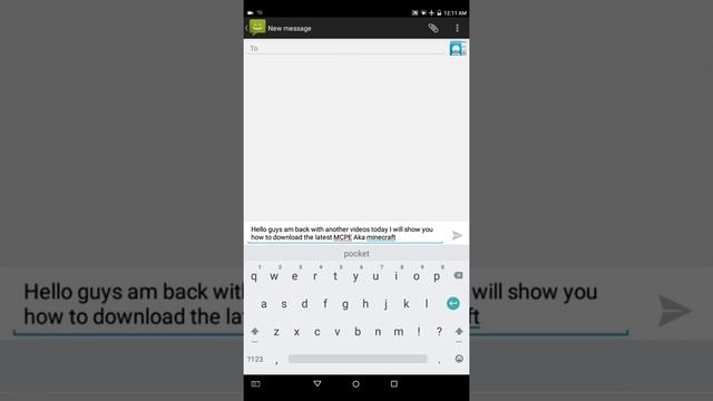 How to download Minecraft pocket edition 1.1.0.0