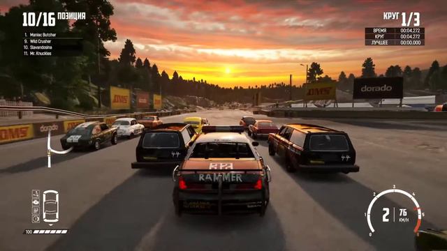 Wreckfest / PS4 PRO / Гонки на ведрах