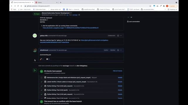 9 2 Browser Development Environment for Galaxy Powered by Kubernetes
