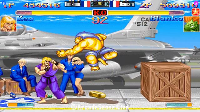 @ssf2xjr1: DonYann (FR) vs Asunaro (FR) [Super Street Fighter II X GMC ssf2x ssf2 Fightcade] Oct 29