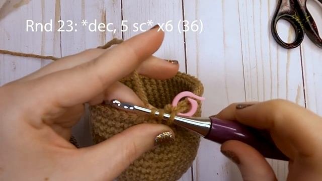 How To Crochet A Football / Easy Amigurumi Tutorial