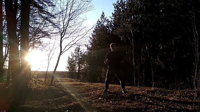 Практика на природе.  Спираль и замедление.