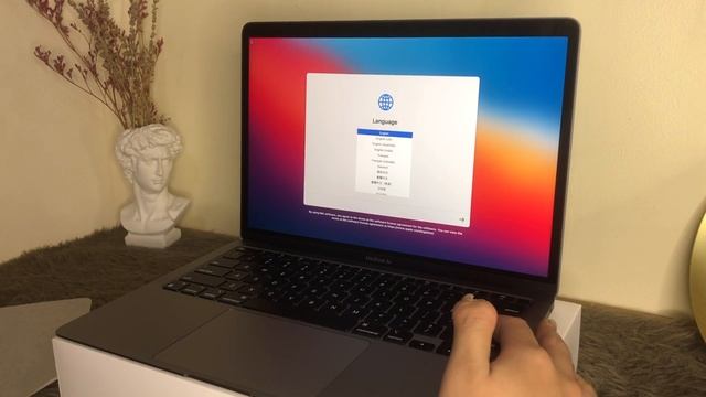 ?? Macbook Air M1 2021 (space grey) aesthetic unboxing + set up ?☁️ | Philippines