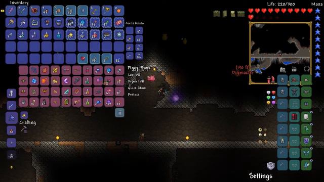 Let's Play Terraria 1.3 : Day 011 : Wizard Tower and Palladium Armor