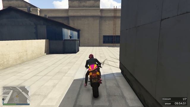 МЕГА УГАР НА НЕОБЫЧНОМ МОТОПАРКУРЕ В GTA ONLINE!