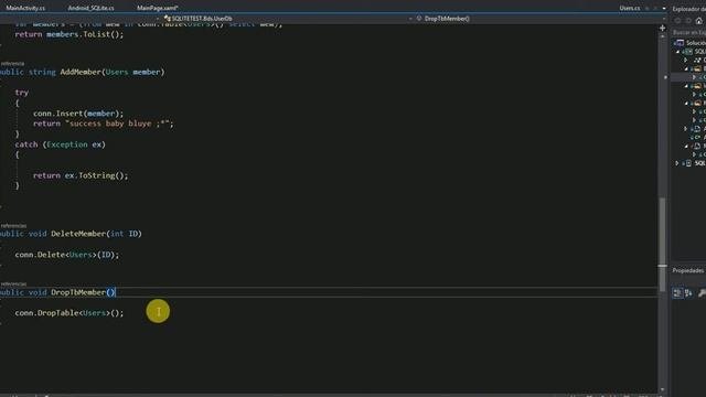 Cómo funciona SQLite en Xamarin Forms?
