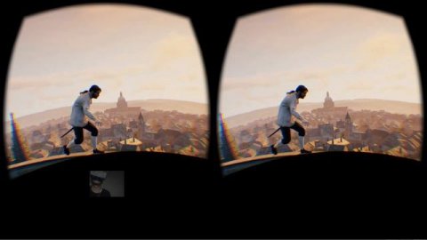 Assassin's Creed Unity Oculus Rift DK2 1080p UH Zeiss Head Tracking Bastille Day(ish)