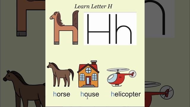 Letter Hh