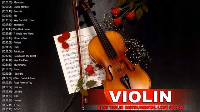 Top 30 Covers of Popular Songs 2021 - Best Instrumental Violin Covers Songs All Time