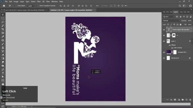 Mothers day poster designing free online tutorial in photoshop cc | mothers day poster designing |