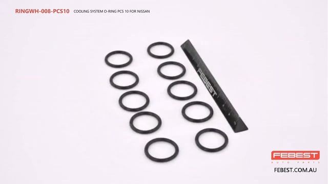 RINGWH-008-PCS10 COOLING SYSTEM O-RING PCS 10 FOR NISSAN