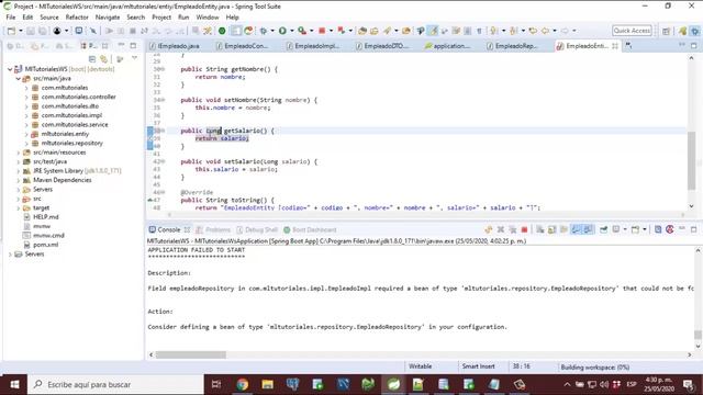 17. Servicios Web REST Spring - CRUD guardar registro en Base de Datos