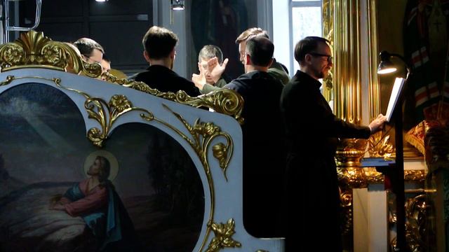 Песнопения Вечерни Великой Пятницы Второй фрагмент