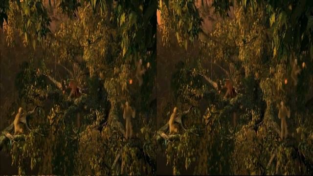 Melhor video 3D para Óculos Red/Cyan - Cobra realmente sai da tela -