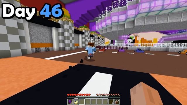 I Survived 100 DAYS at Five Nights at Freddy's Security Breach in Minecraft!