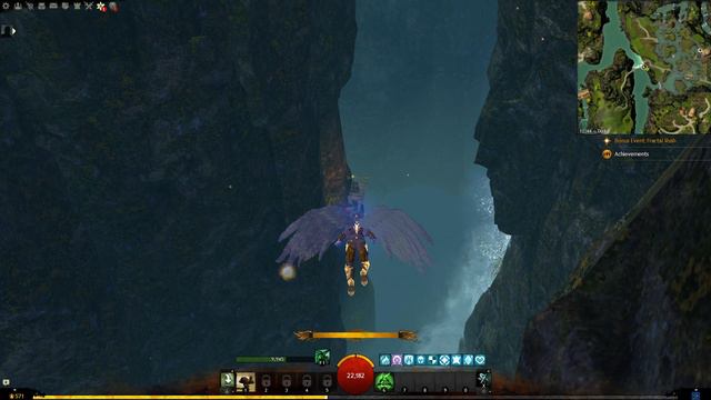 Jumping puzzle - Lowland Shore - Vale Brazier & Light Up the Vale achievement (Guild Wars 2)