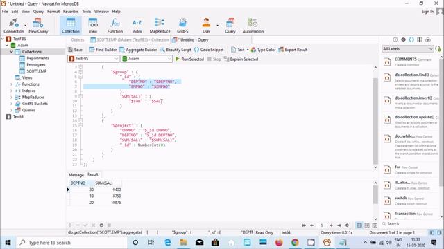 How to Achieve Group By Functionality in MongoDB