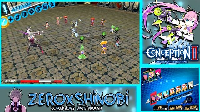 Conception 2: Children of The Seven Stars 3DS Demo Walkthrough