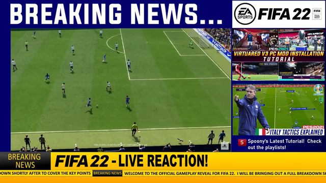 FIFA 22 Next-Gen Gameplay!! Reaction & Key Points! - 100% Gameplay ONLY!