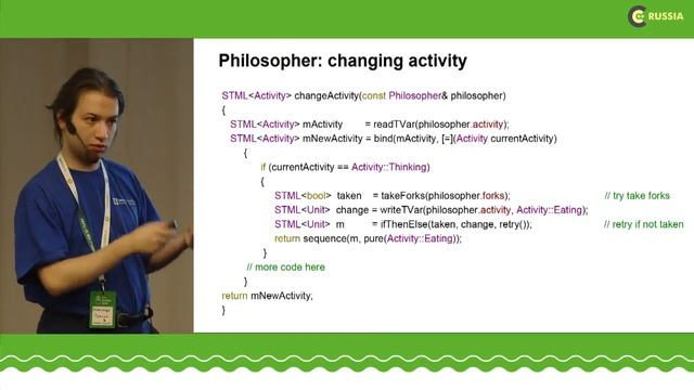C++ Russia 2018: Александр Гранин,  Функциональный подход к Software Transactional Memory